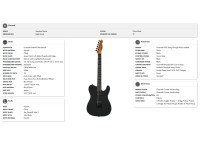 Charvel Standard Series San Dimas Style-2 SD2 HH HT Gloss Black Charvel Standard Series San Dimas Style-2 SD2 HH HT Gloss Black